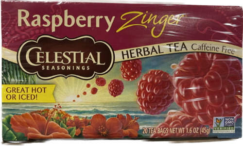 Raspberry Zinger Tea Decaf 20/1.6oz